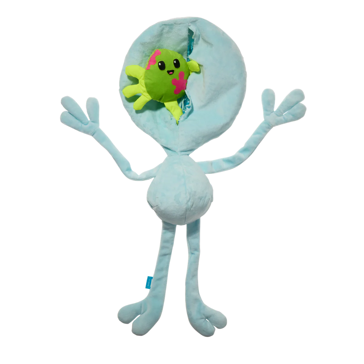 Alien Gnawtopsy Plush 2-in-1 Rip and Reveal + Tug + Enrichment + Multi-Part + Extra-Large Dog Toy - Image 7
