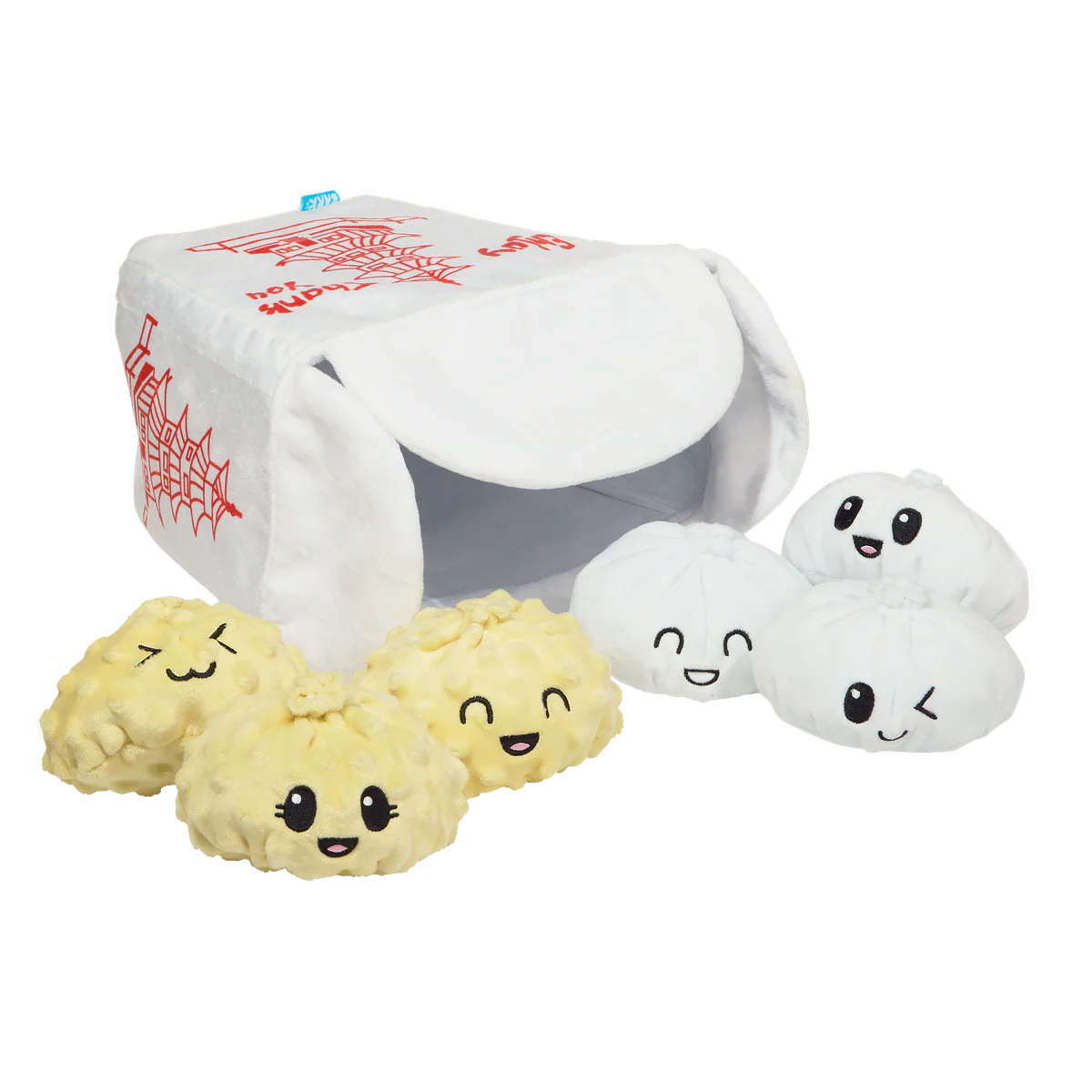 Andi's Famous Plush Dumplings Plush Enrichment + Multi-Part + Extra-Large Dog Toy - Image 3