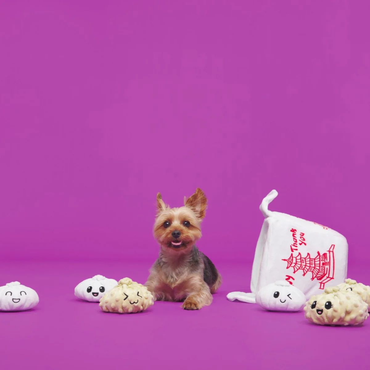 Andi's Famous Plush Dumplings Plush Enrichment + Multi-Part + Extra-Large Dog Toy - Image 8