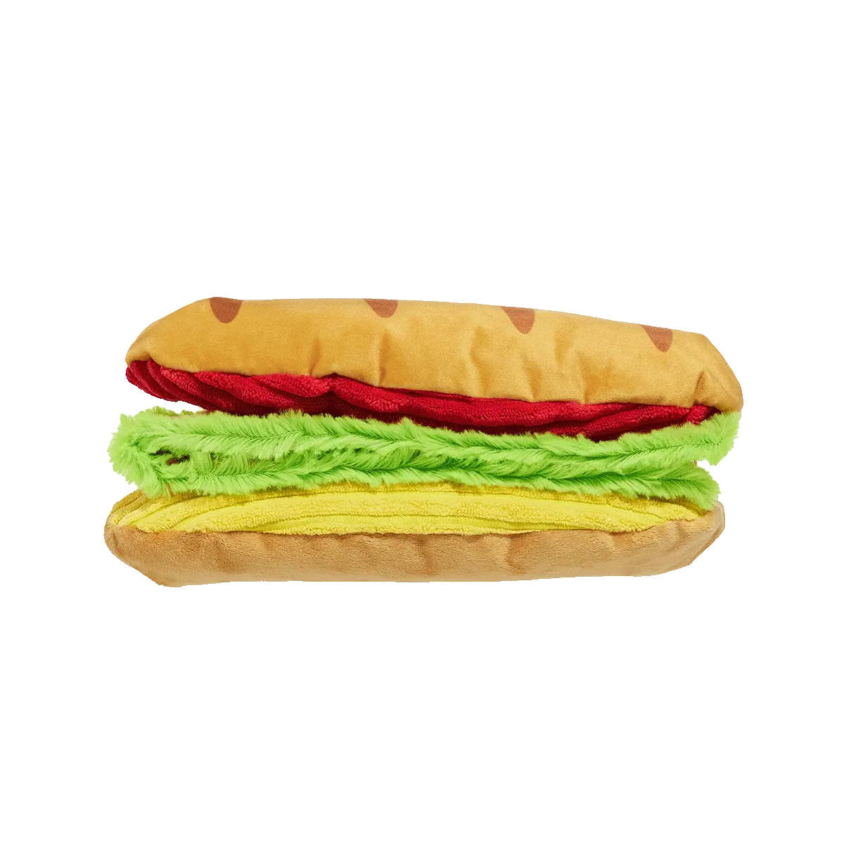 Big Bite Hoagie Plush Tug Extra-Large Dog Toy - Image 6