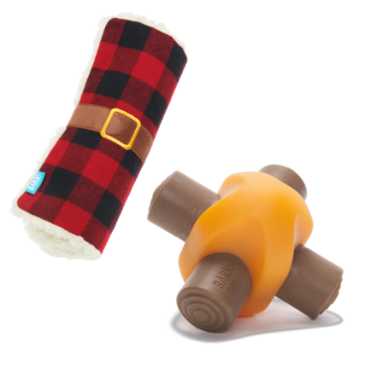Blanket + Chompfire Bundle Durable Super Chewer Gnaw + Enrichment Dog Toy
