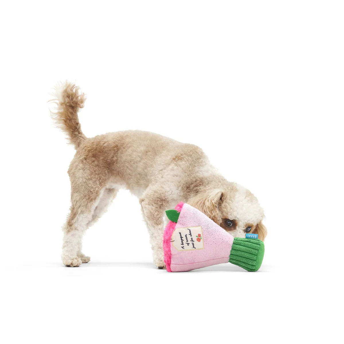 Boopquet of Roses Plush Dog Toy - Image 3