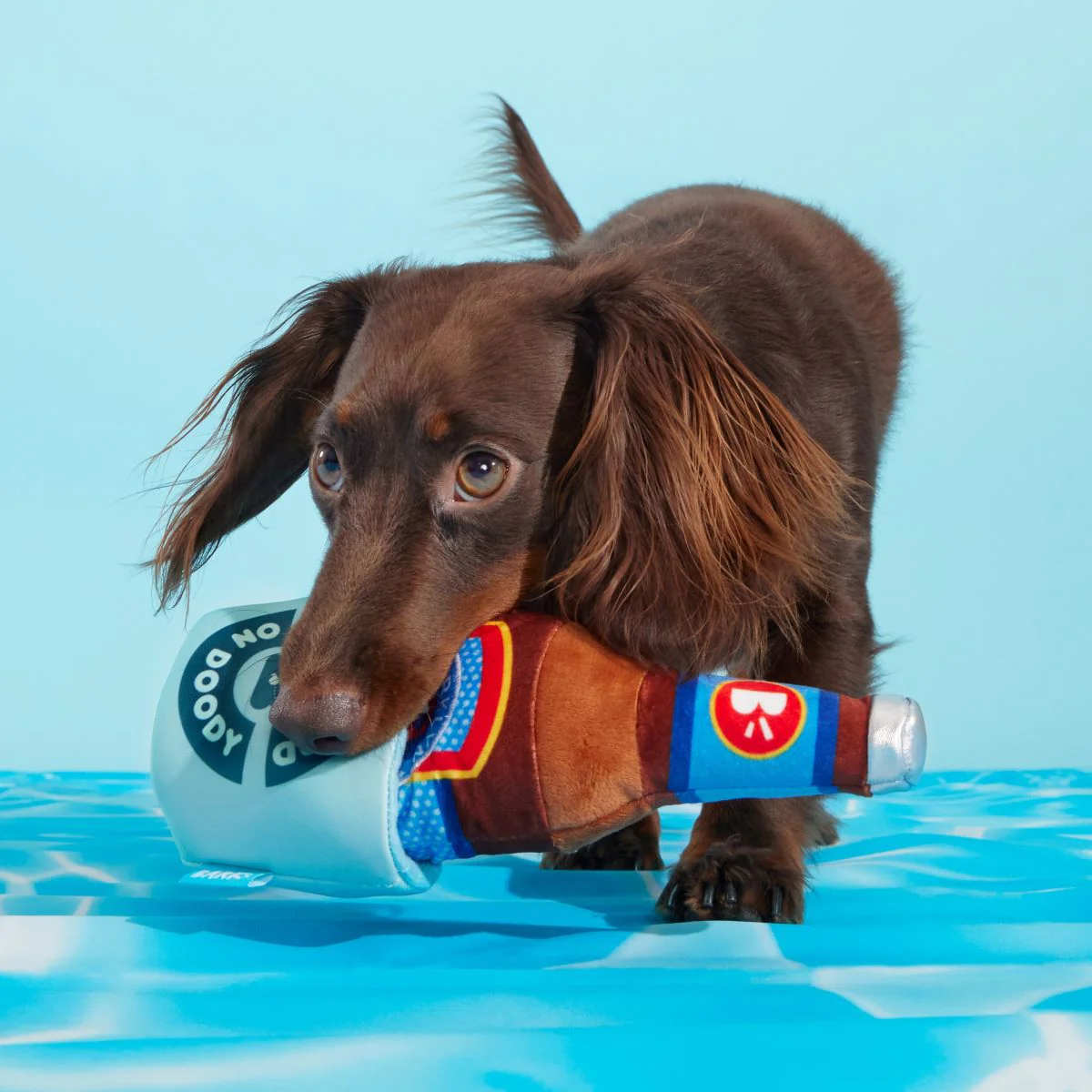 Boozy Doody Koozie Plush Multi-Part Dog Toy - Image 3