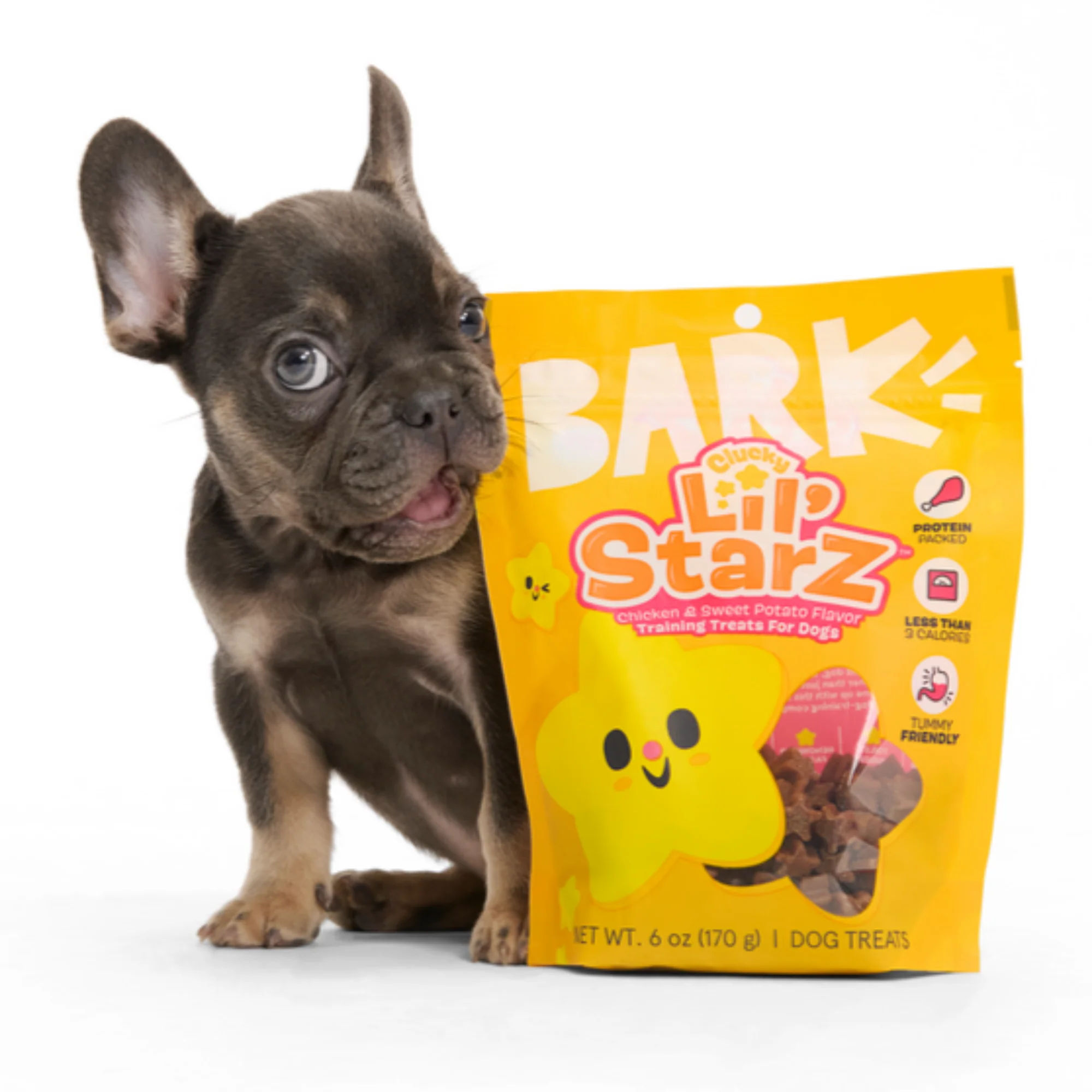 Clucky Lil' Starz Chicken Soft & Chewy Training Dog Treats, 6 oz - Image 3