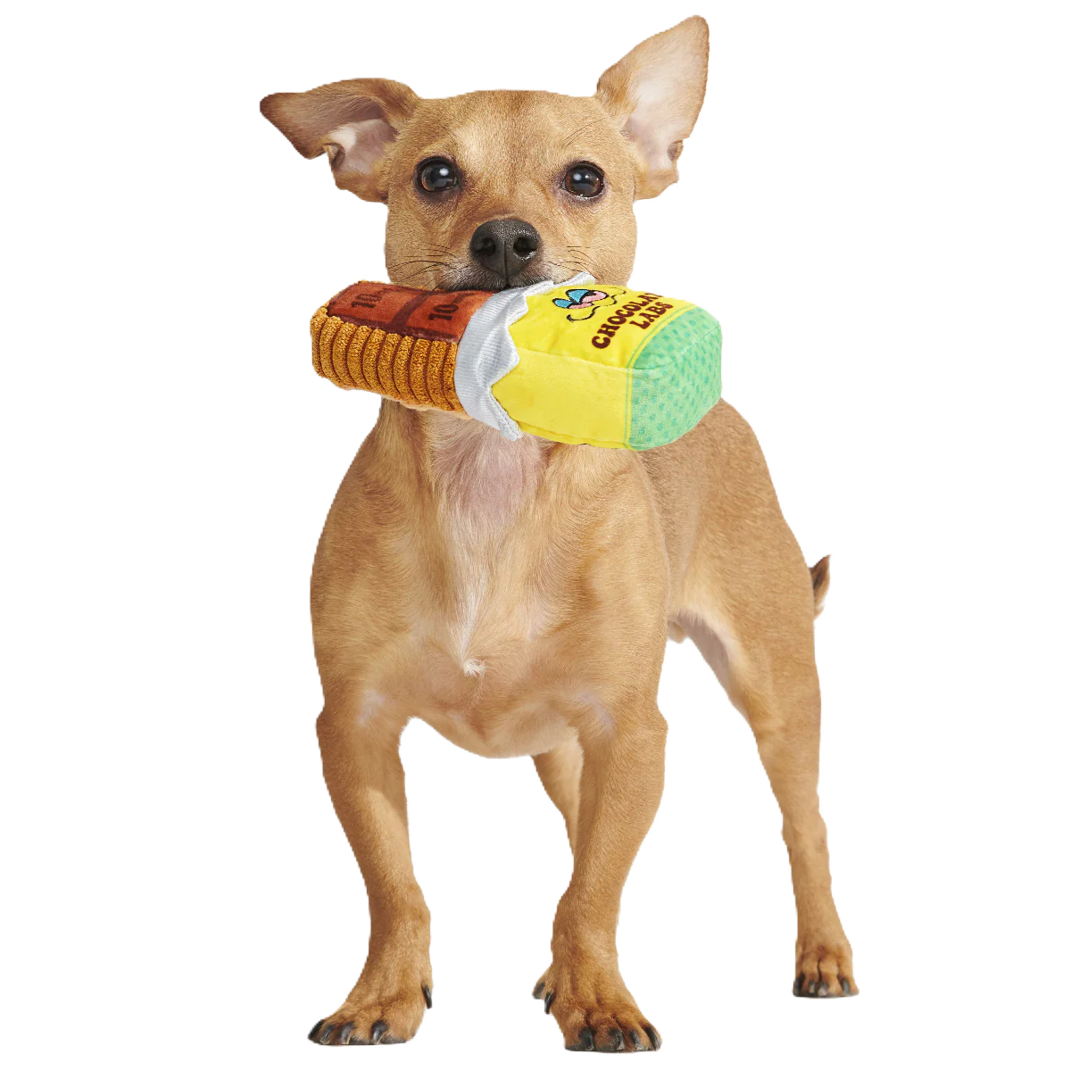 Dank Chocolate Plush Dog Toy - Image 2