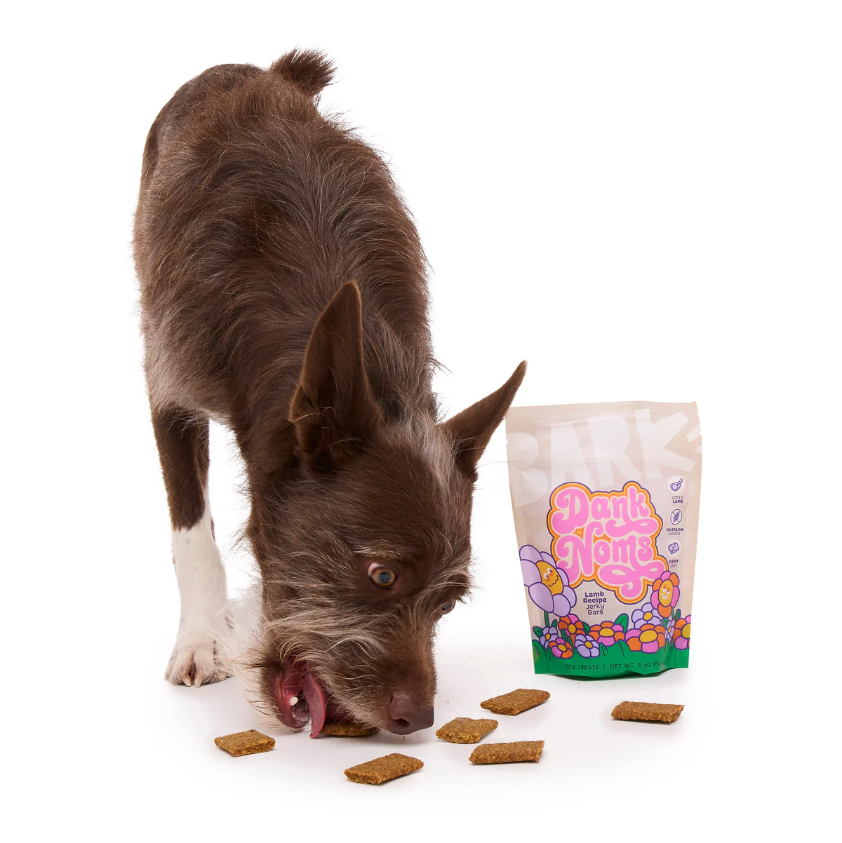 Dank Noms Lamb Jerky Bars Dog Treats, 3 oz - Image 4