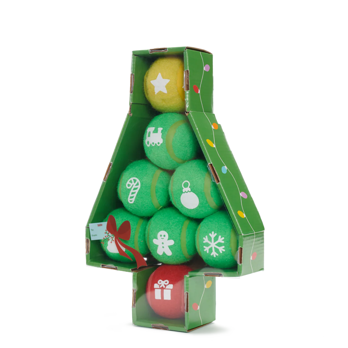 Deck The Balls Plush Multi-Part + Fetch Dog Toy - Image 3