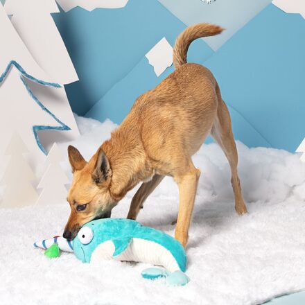 Deck the Narwhal Plush Extra-Large Dog Toy - Image 3