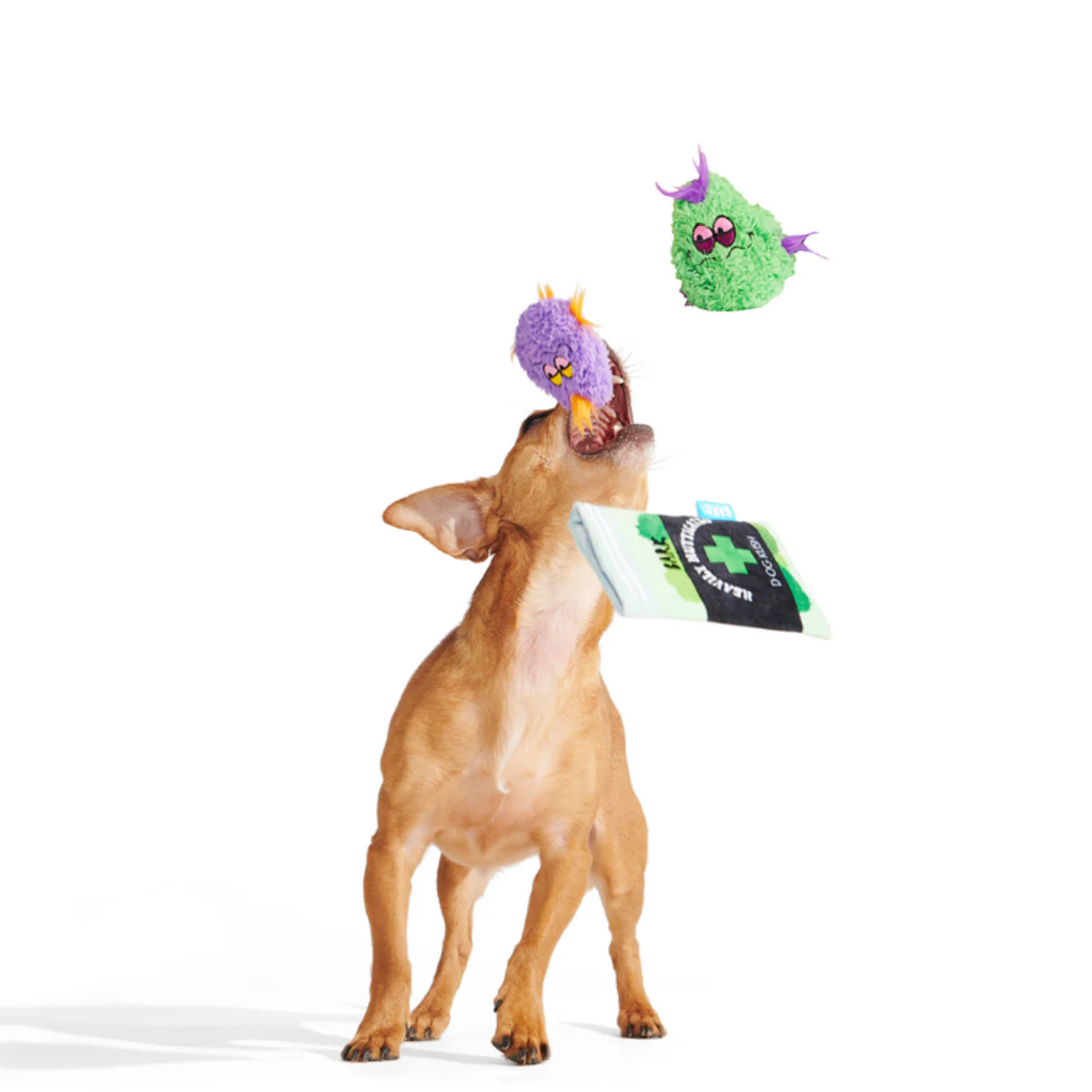 (D)OG Kush Nugs Plush Enrichment + Multi-Part + Fetch Dog Toy - Image 3