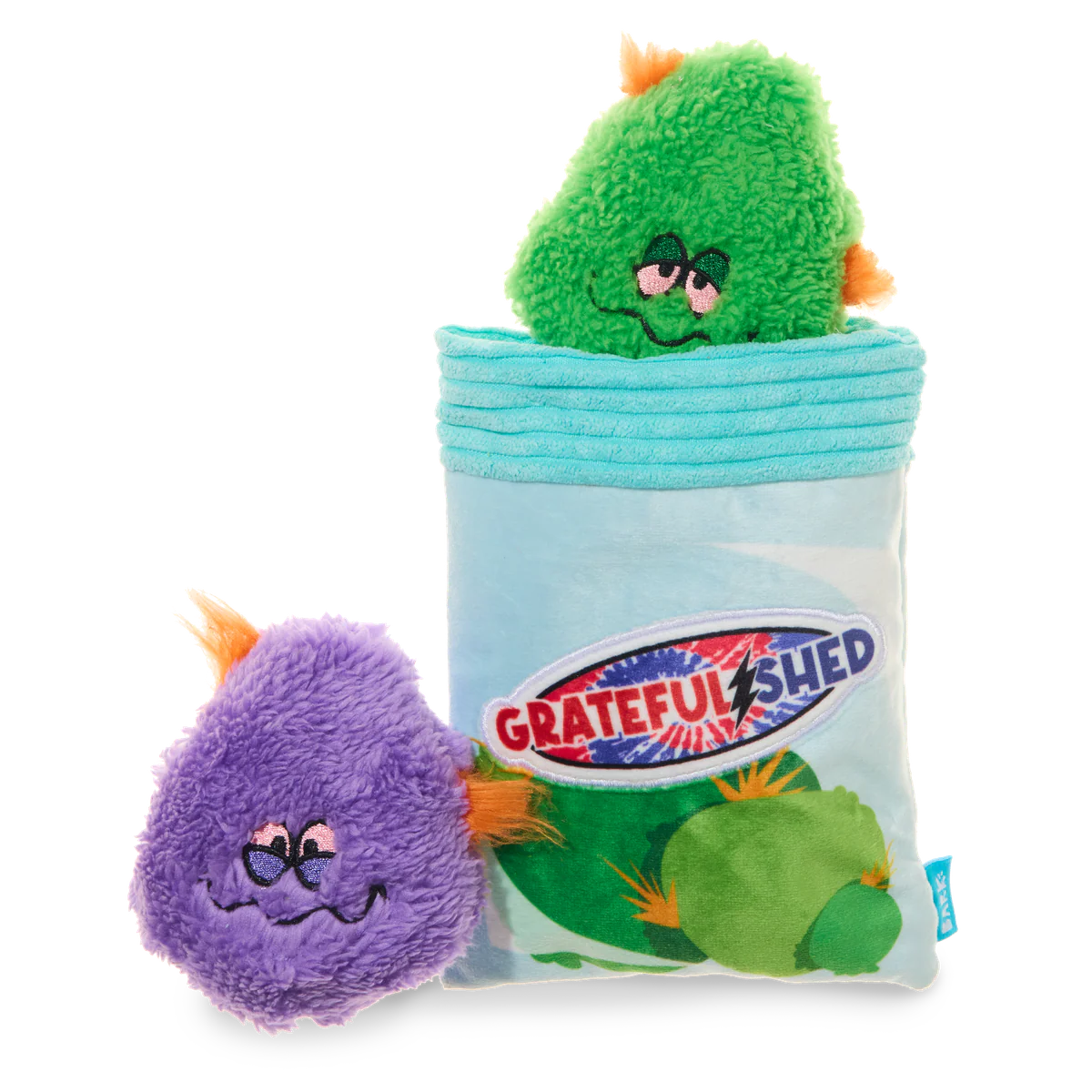 Doggy Bag Plush Multi-Part + Fetch + Enrichment Dog Toy