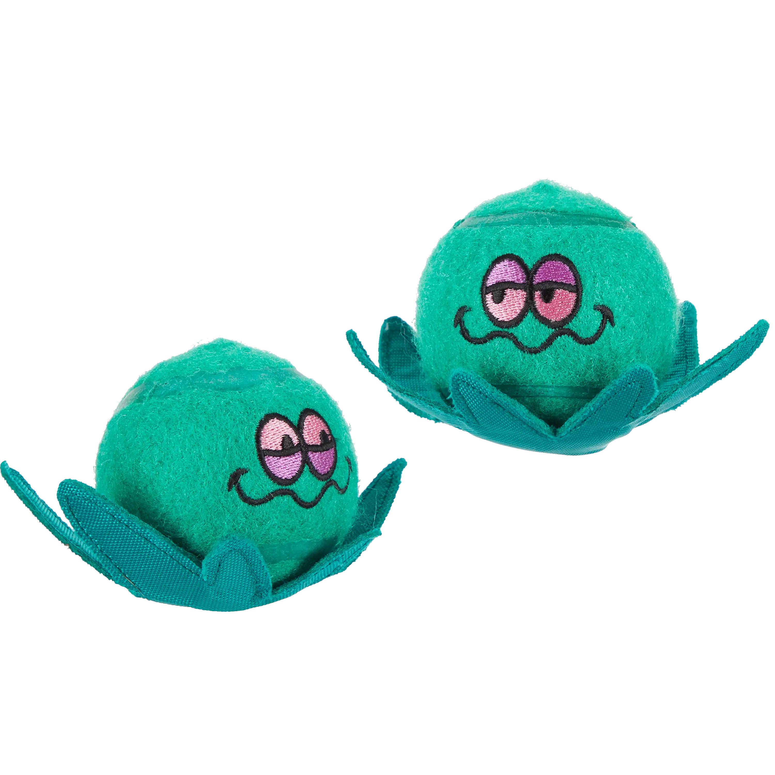 Dope Tennis Balls Plush Multi-Part + Fetch Dog Toy