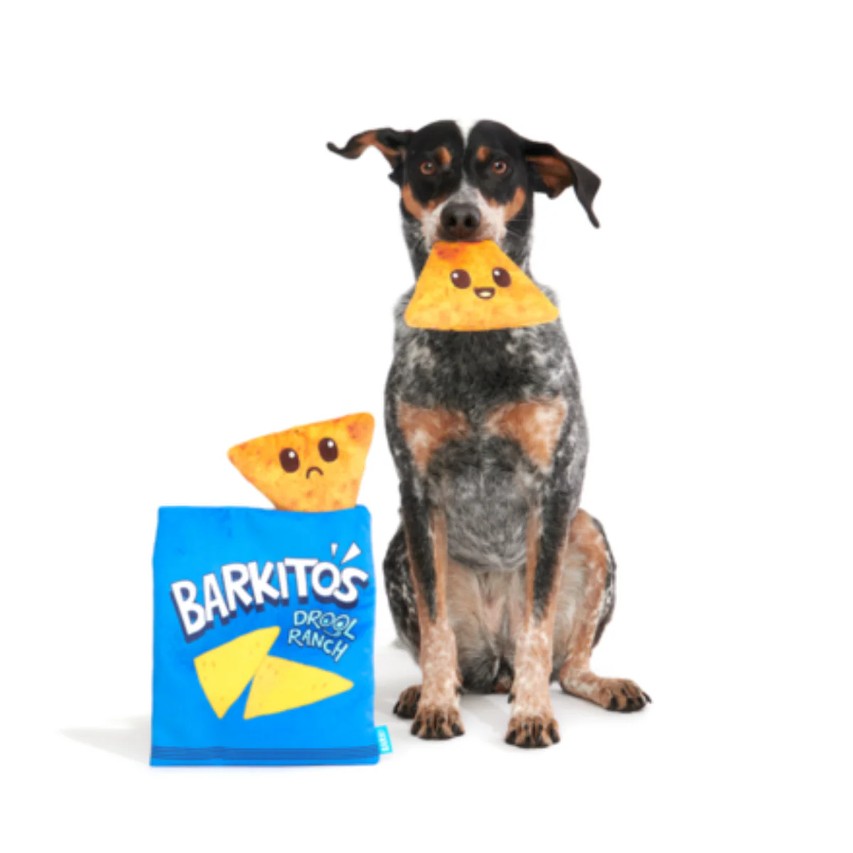 Drool Ranch Chips Plush Enrichment + Multi-Part Dog Toy - Image 2