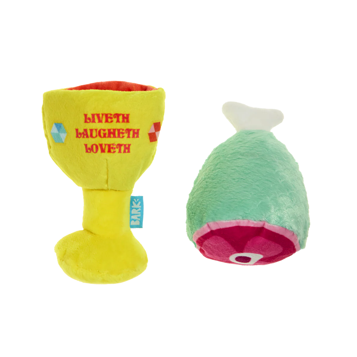 Feast Fetched for a King Plush Multi-Part Dog Toy