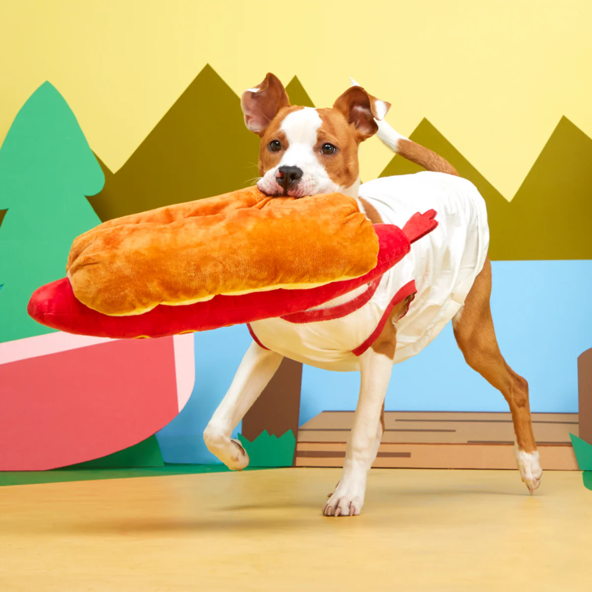 Frank N. Footer Plush Extra-Large Tug Dog Toy - Image 5