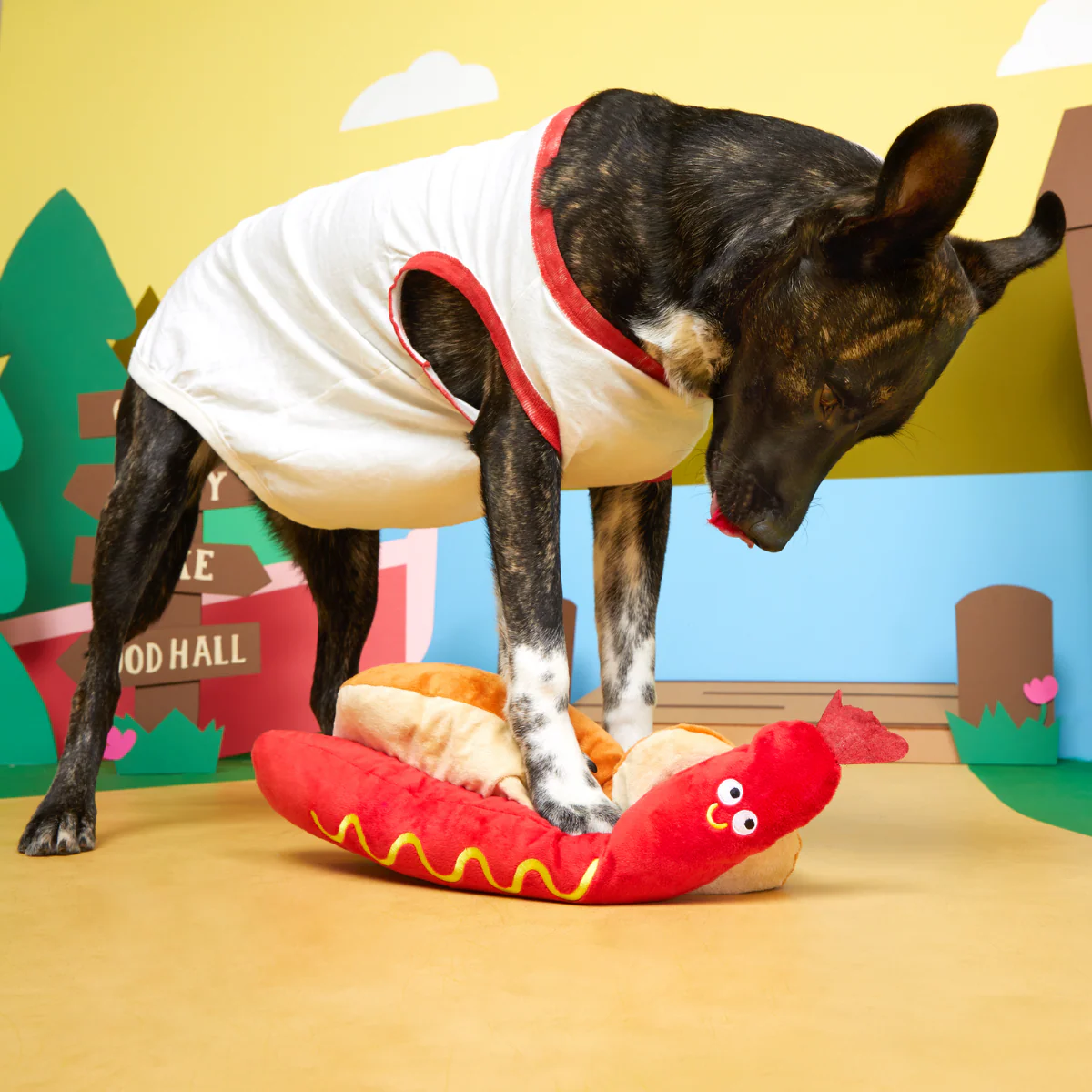 Frank N. Footer Plush Extra-Large Tug Dog Toy - Image 6