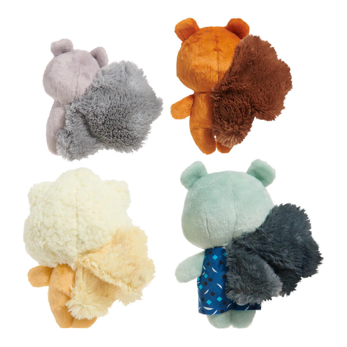 Golden Squirrels Plush Multi-Part Dog Toy - Image 6