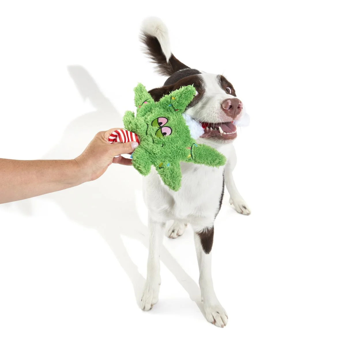 Herbie Holidaze Tug Plush Tug Dog Toy - Image 6