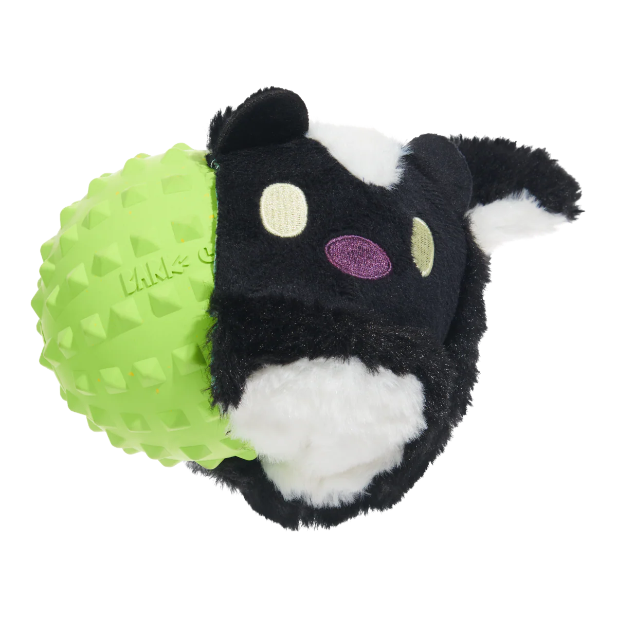 Hunky Skunky Durable Super Chewer 2-in-1 Rip and Reveal + Fetch Dog Toy