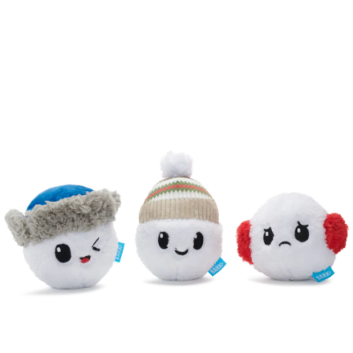 Ice, Ice, and Baby Plush Multi-Part Dog Toy