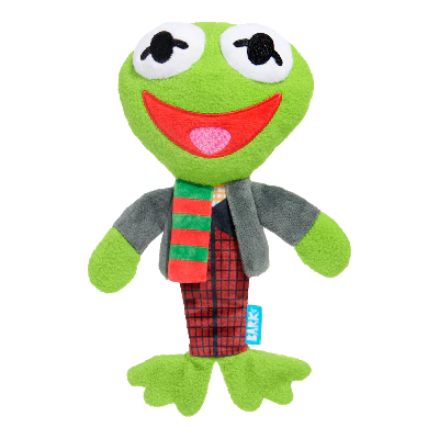 Kermit the Frog as “Bob Catch-It" Plush Tug Dog Toy