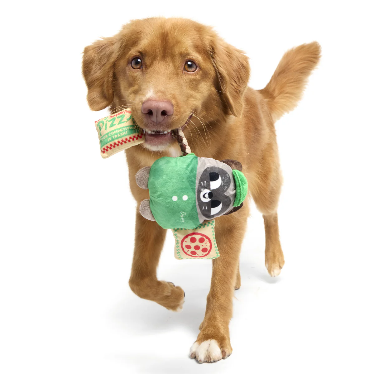 Late Bite Delivery Guy Plush Tug Dog Toy - Image 3