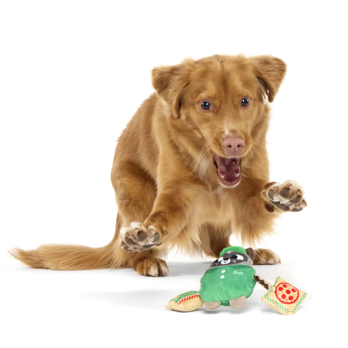Late Bite Delivery Guy Plush Tug Dog Toy - Image 4