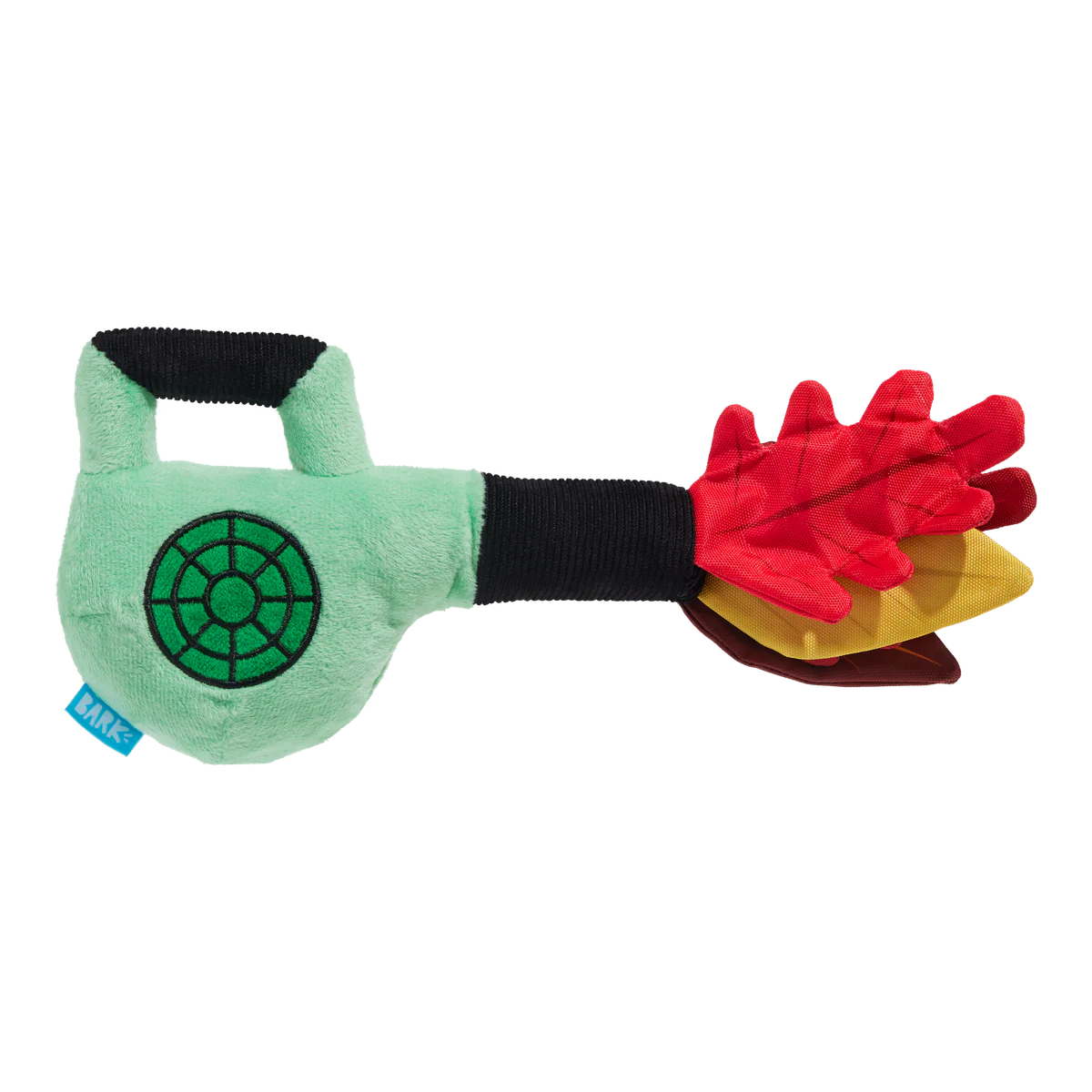 Leaf Blow-Wower Plush Tug Dog Toy