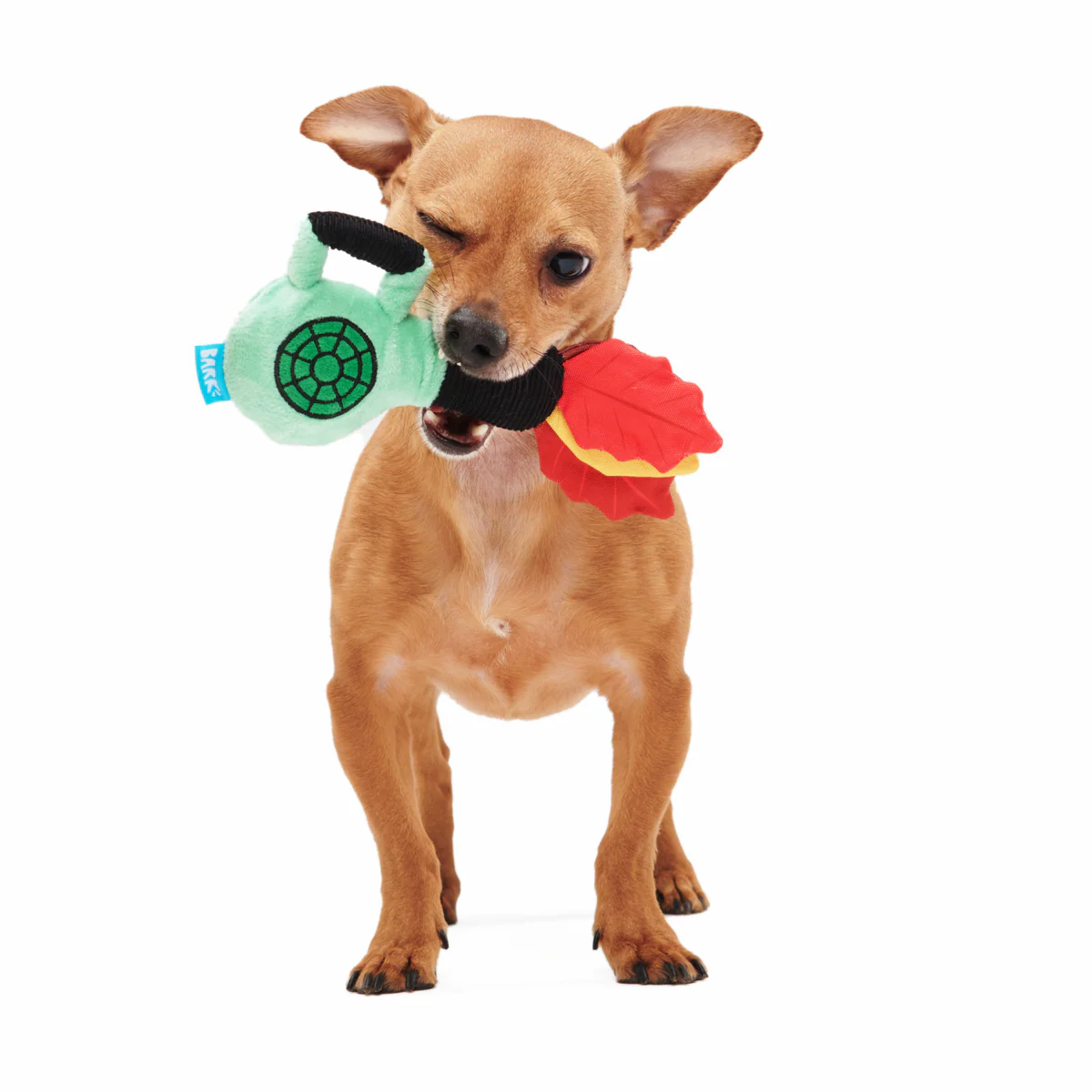 Leaf Blow-Wower Plush Tug Dog Toy - Image 2