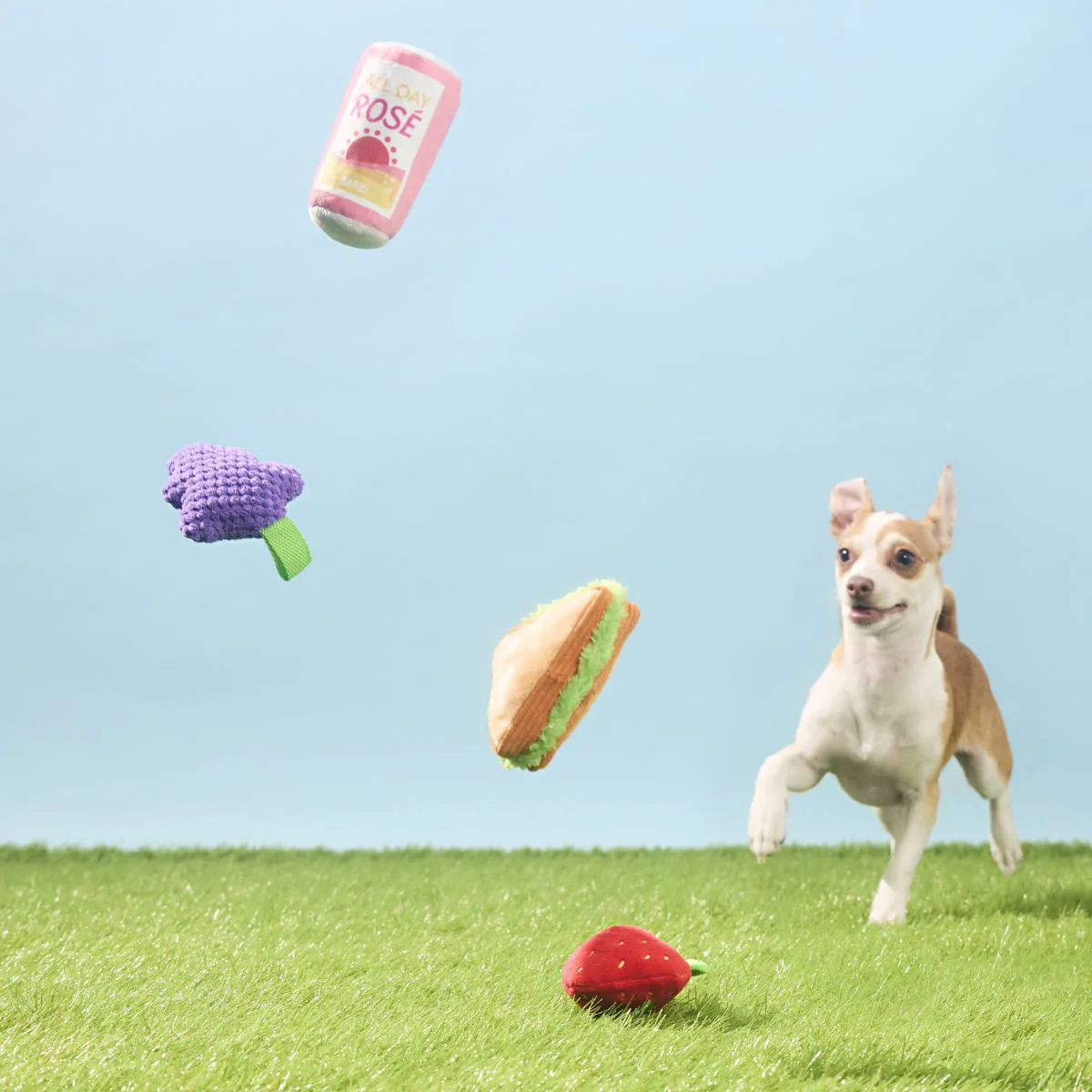 Licknic Pack Plush Tug + Multi-Part Dog Toy - Image 4
