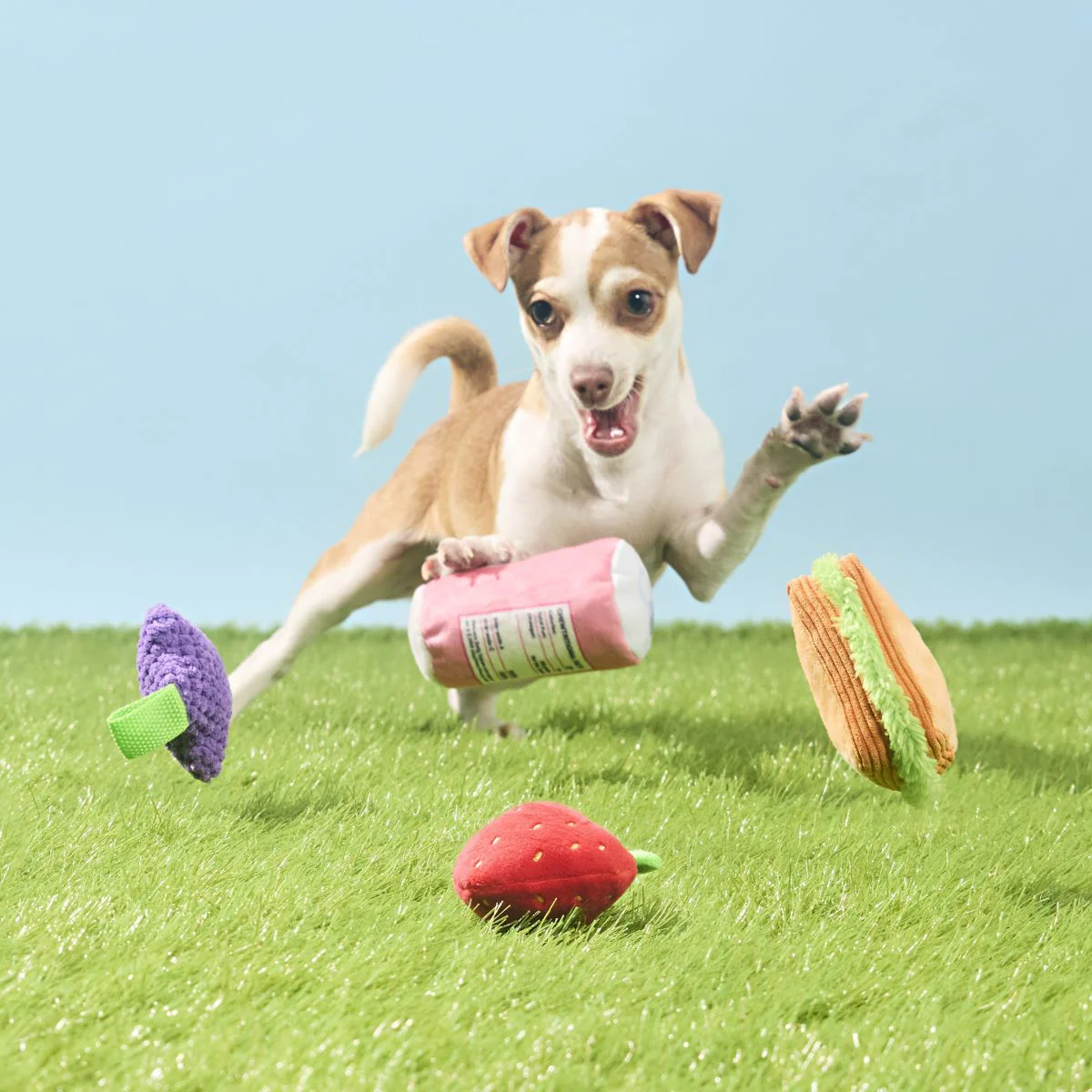 Licknic Pack Plush Tug + Multi-Part Dog Toy - Image 5