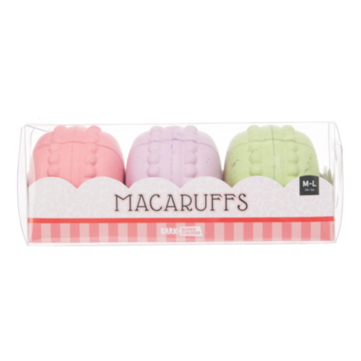 Macaruffs Durable Super Chewer Multi-Part Dog Toy