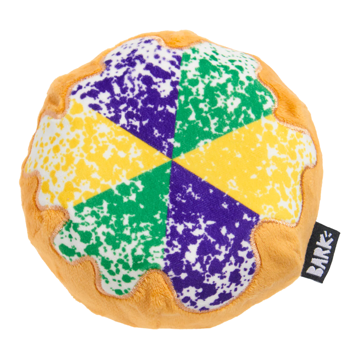 Mardi Paws King Cake Durable Super Chewer 2-in-1 Rip and Reveal + Enrichment Dog Toy - Image 8