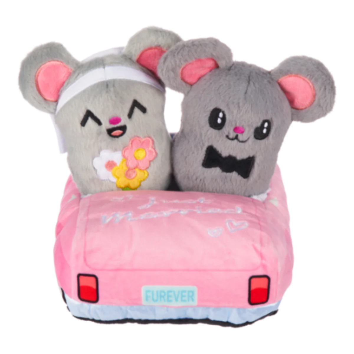 Mister and Mouses Plush Multi-Part Dog Toy
