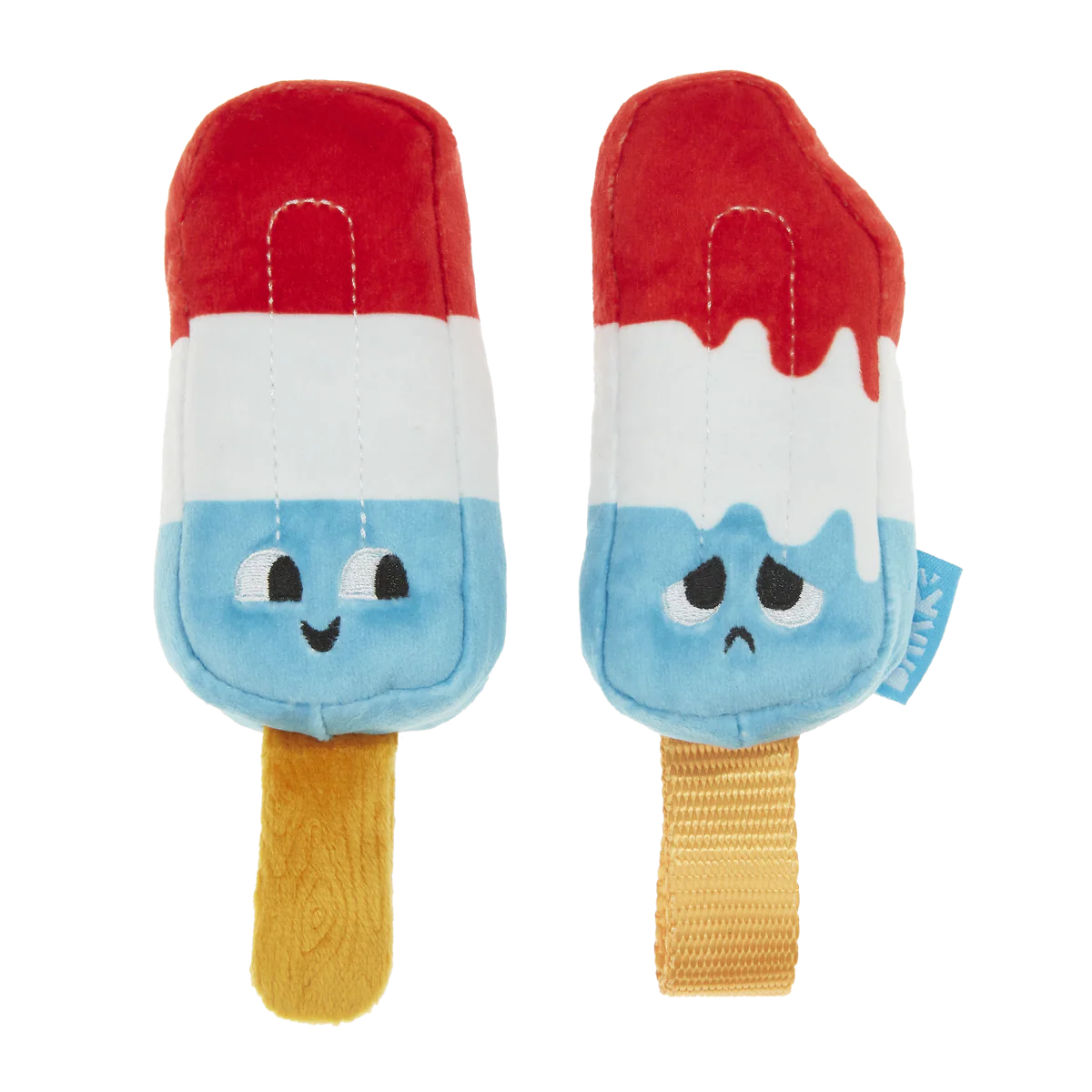 Mom & Popsicle Plush Tug Dog Toy