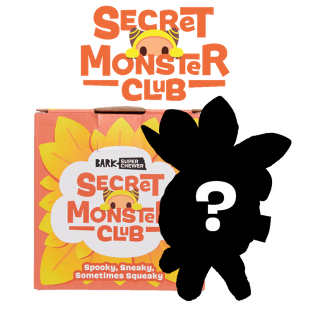 Secret Monster Club, Super Chewer Durable 2-in-1 Rip and Reveal Monthly Dog Toys