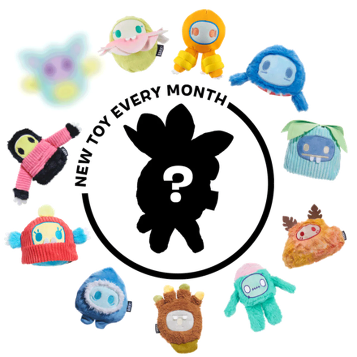 Secret Monster Club, Super Chewer Durable 2-in-1 Rip and Reveal Monthly Dog Toys - Image 5