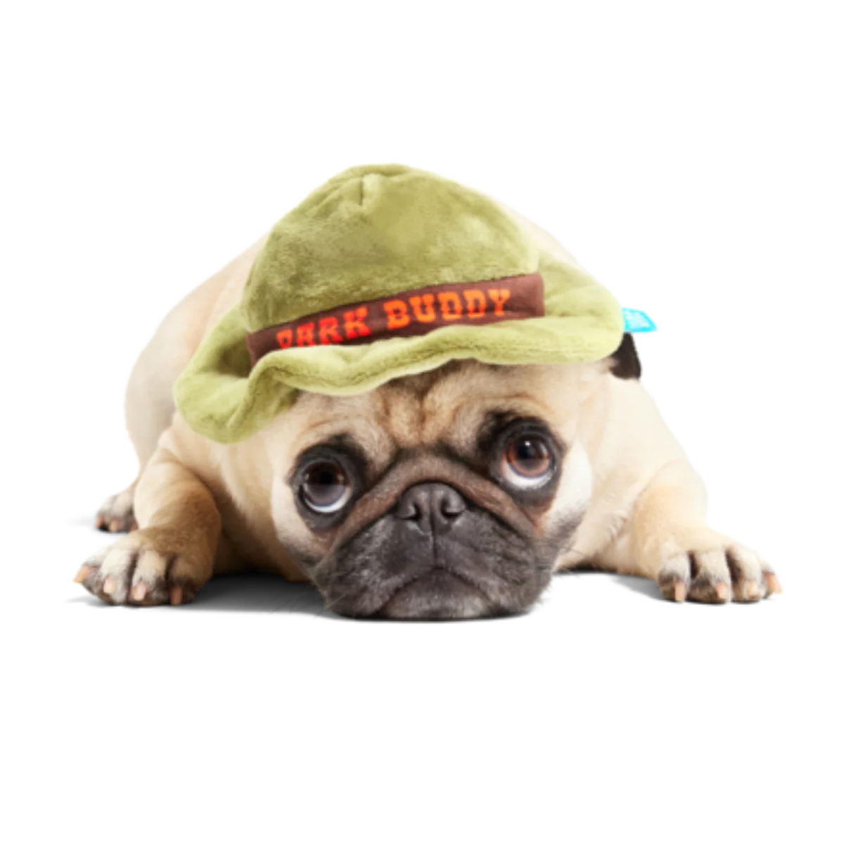 Park Buddy Hat Plush Wearable Dog Toy - Image 2