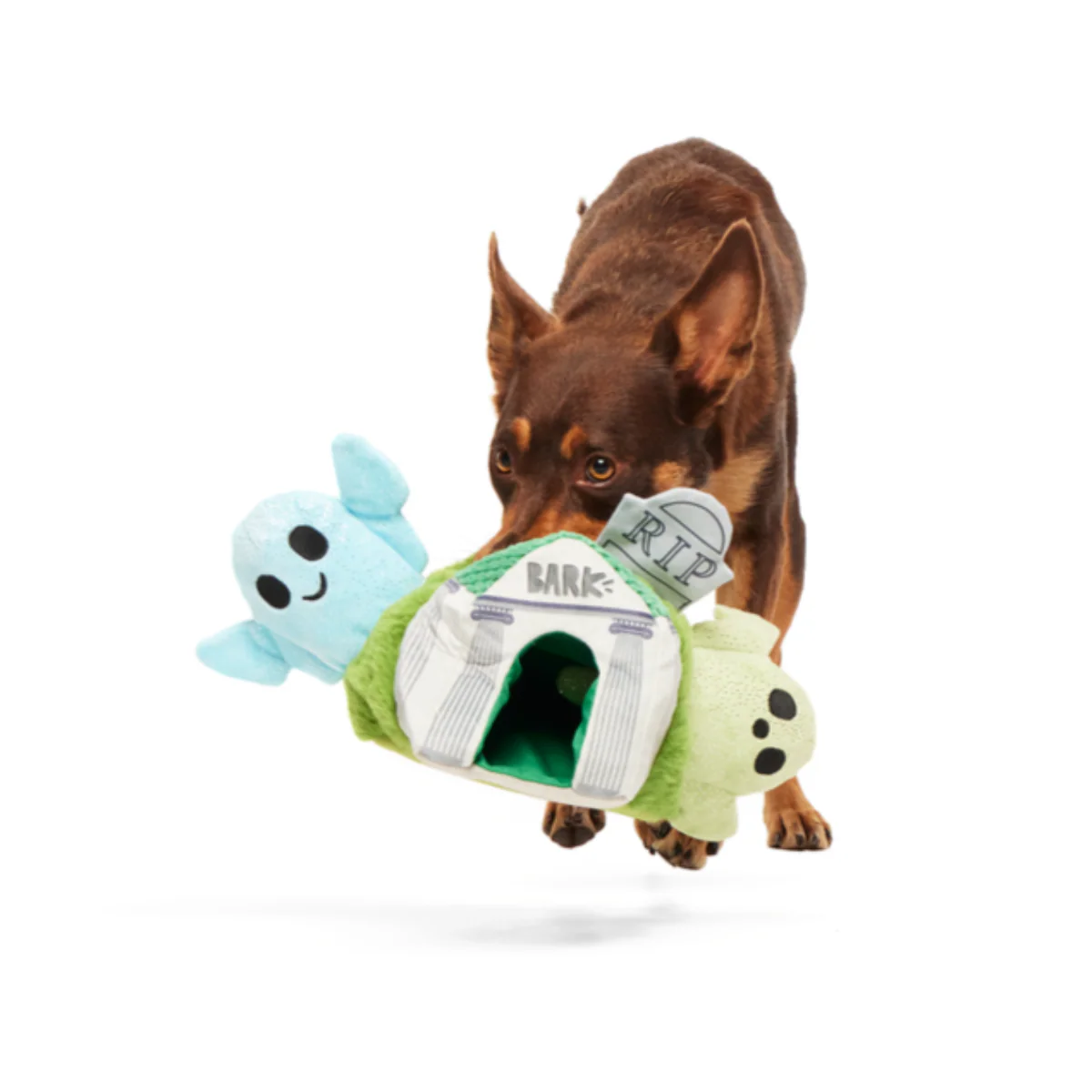 Now You See 'Em Mausoleum Plush Multi-Part + Enrichment Dog Toy - Image 3