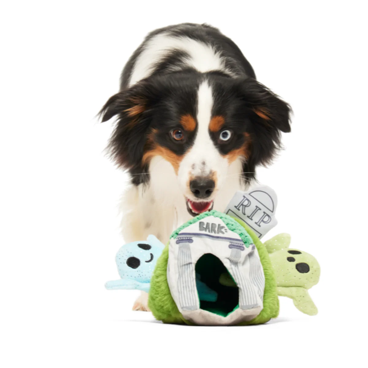 Now You See 'Em Mausoleum Plush Multi-Part + Enrichment Dog Toy - Image 6