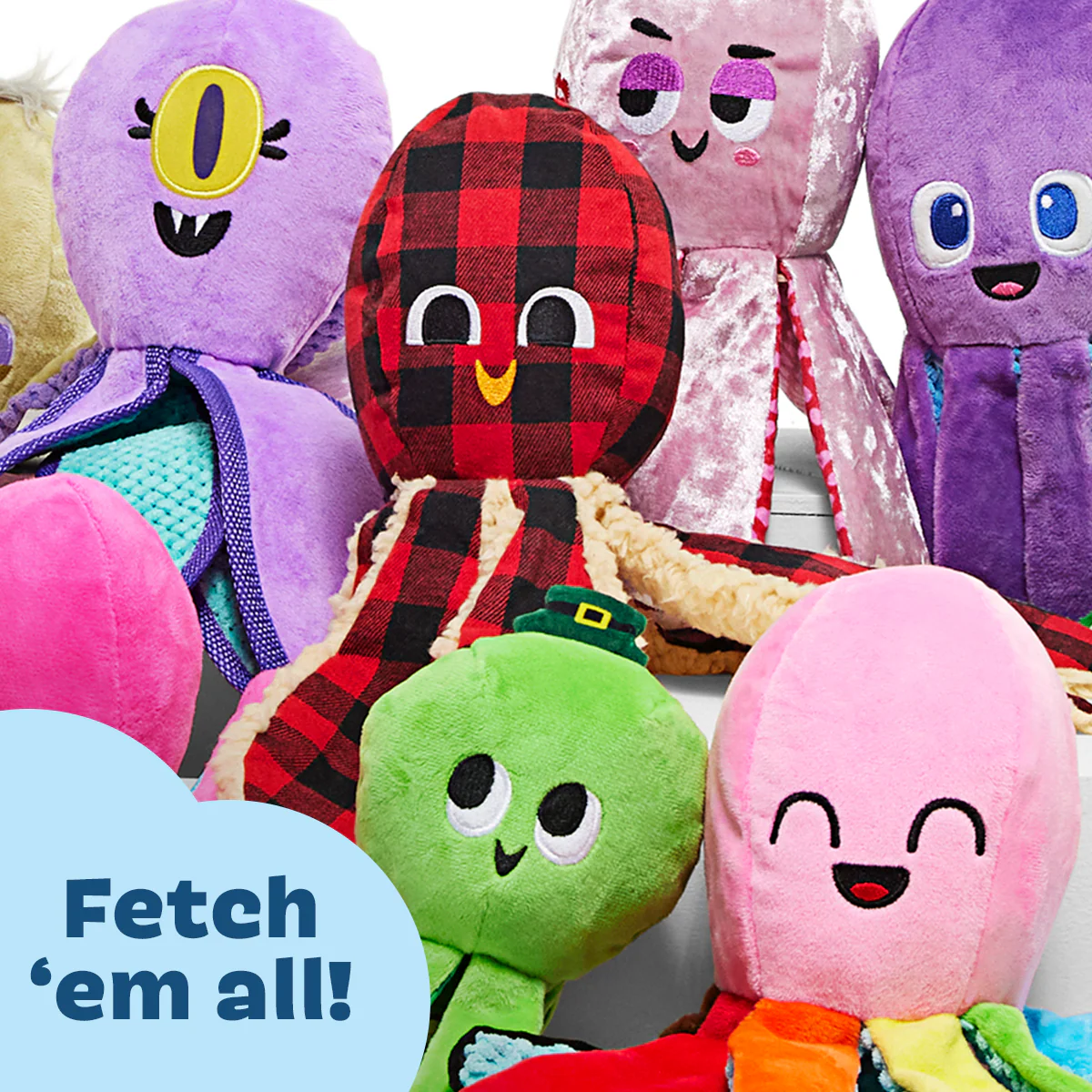 Ollie the Octopus Club, Plush Tug Monthly Dog Toys - Image 5
