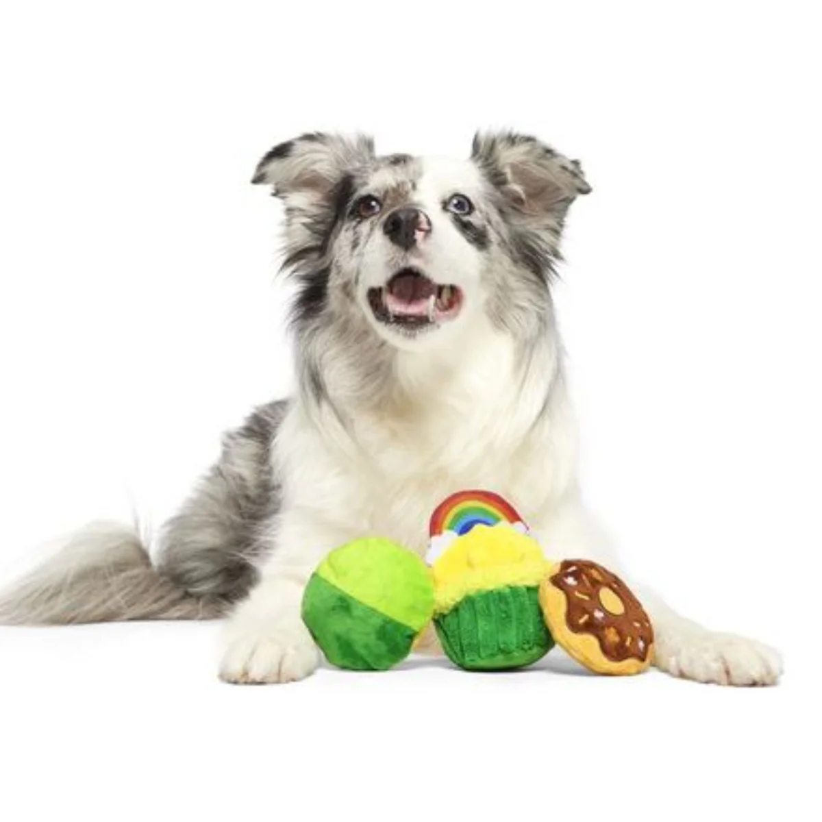 Patty Cakes Plush Multi-Part Dog Toy - Image 2