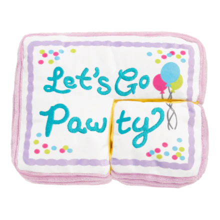 Piece Of Sheet Cake Plush Multi-Part Dog Toy - Image 3