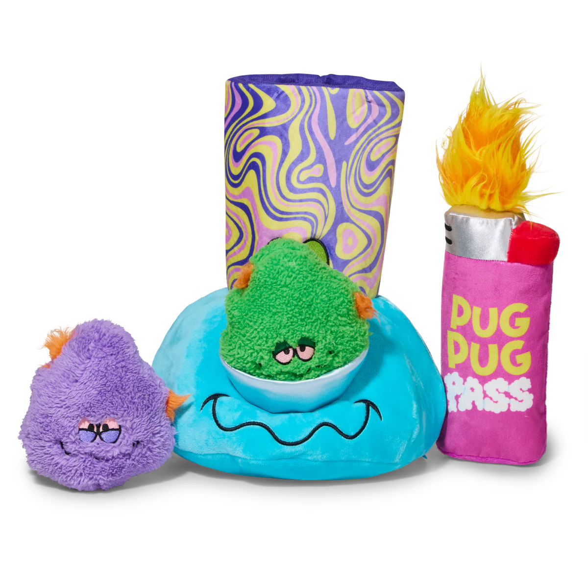 Pipe Dreams Plush Extra-Large + Multi-Part + Enrichment Dog Toy - Image 5
