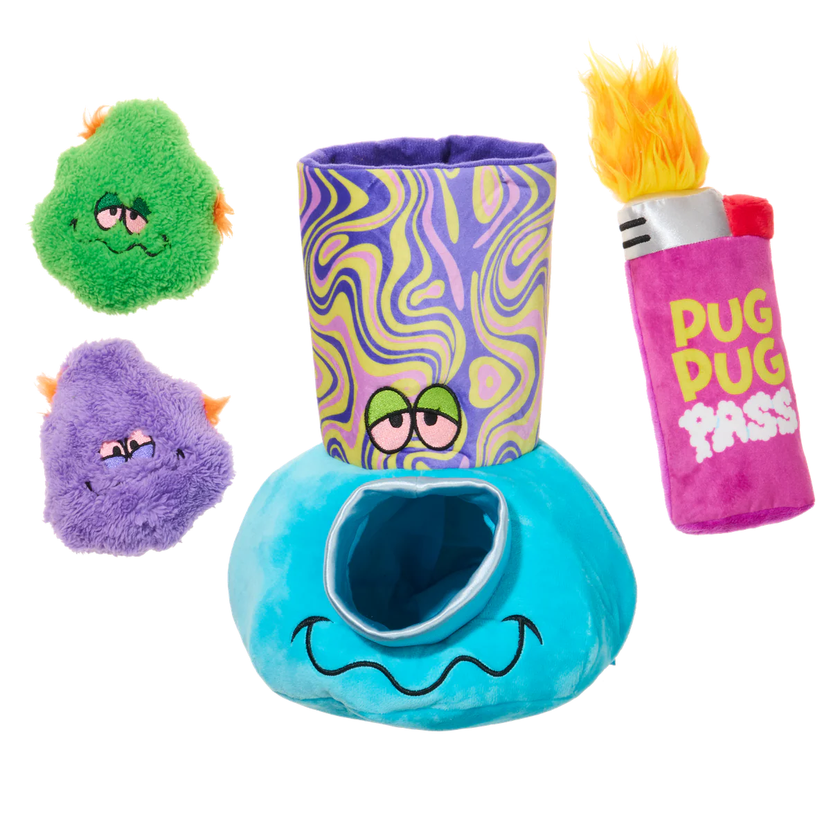 Pipe Dreams Plush Extra-Large + Multi-Part + Enrichment Dog Toy - Image 6