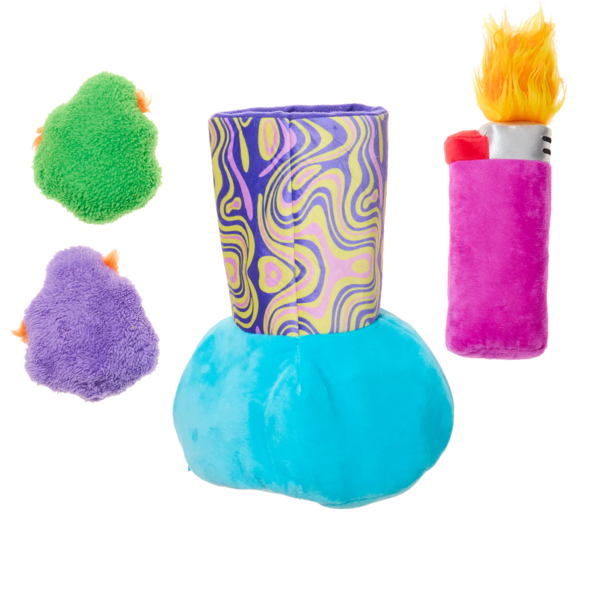 Pipe Dreams Plush Extra-Large + Multi-Part + Enrichment Dog Toy - Image 8
