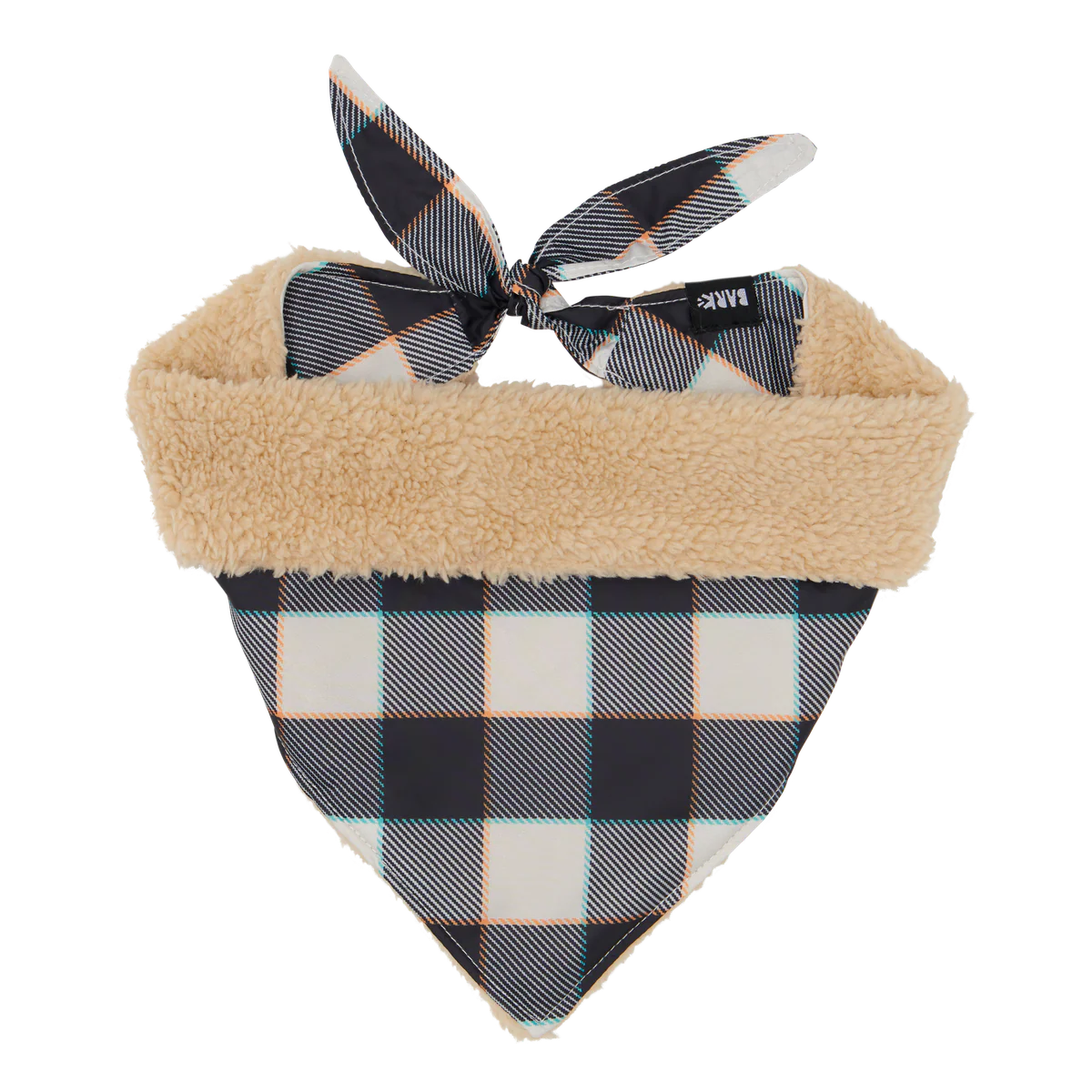 Plaid To The Bone Dog Bandana - Image 2