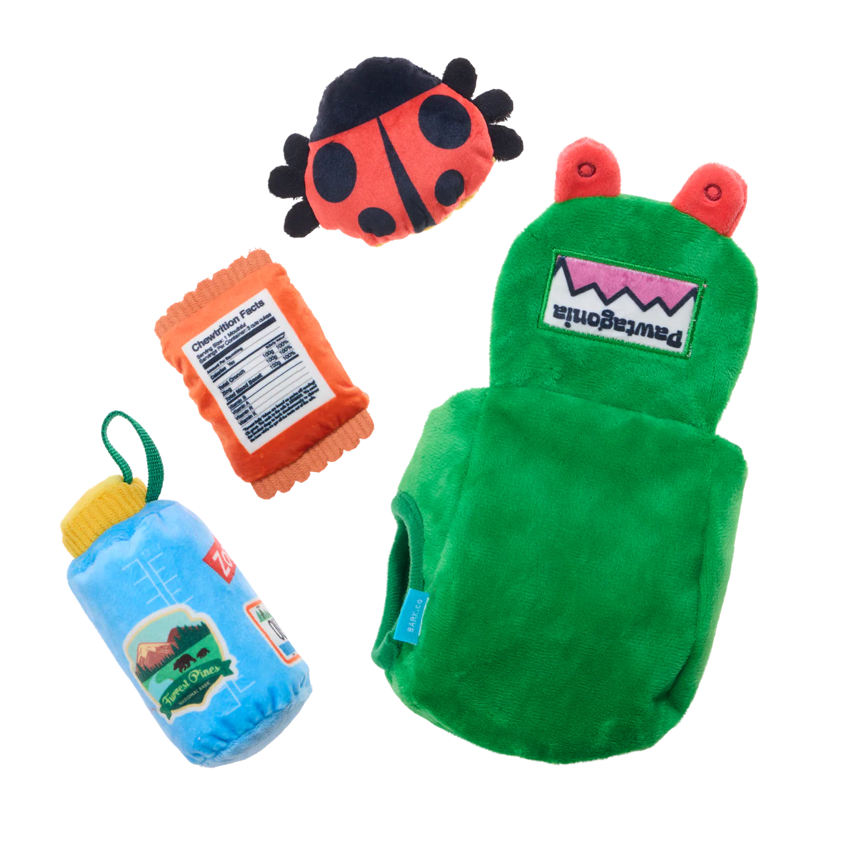 PNW Barkpack Plush Multi-Part Dog Toy - Image 3