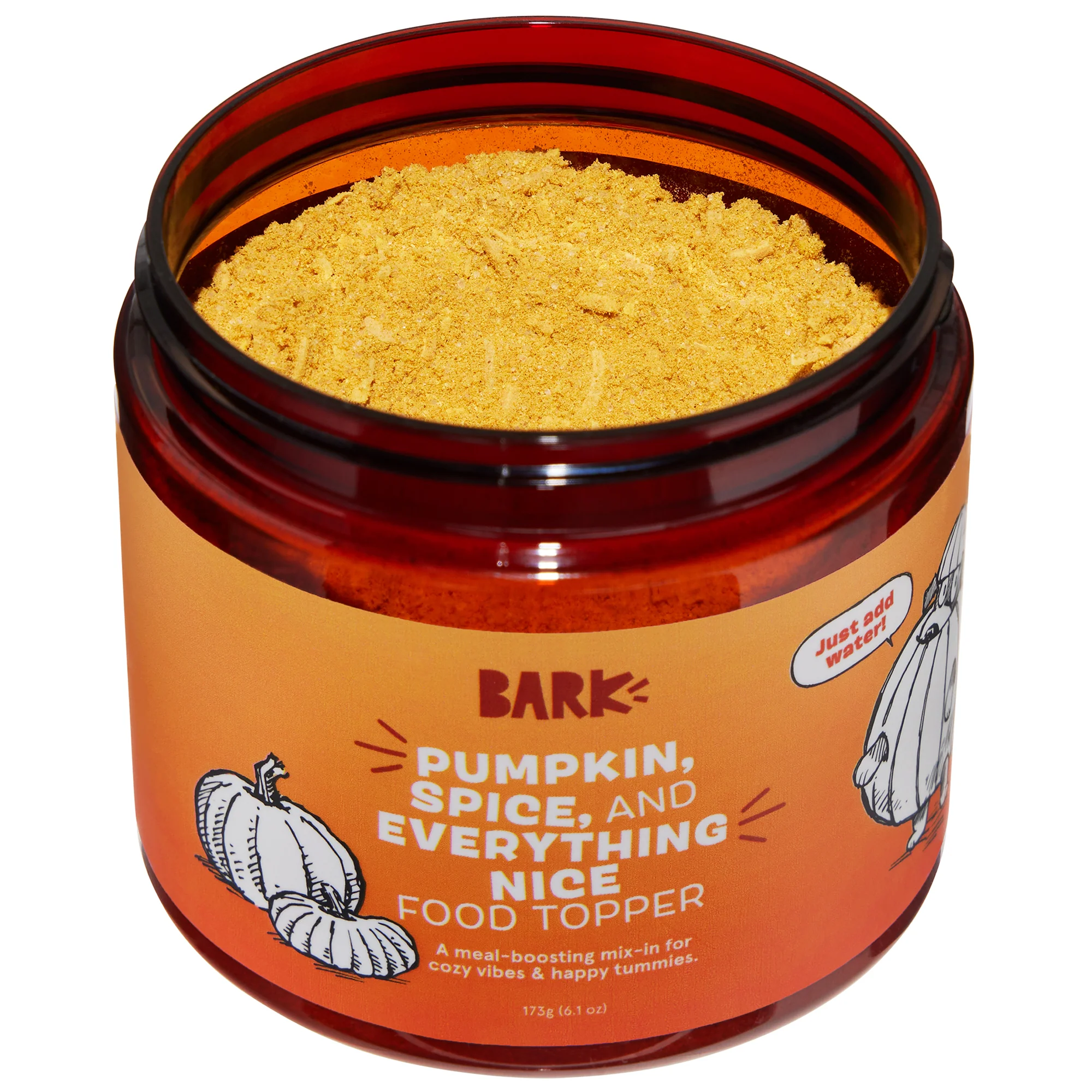 Pumpkin Spice, And Everything Nice Vegetarian Dog Food Meal Topper, 6.1 oz - Image 12