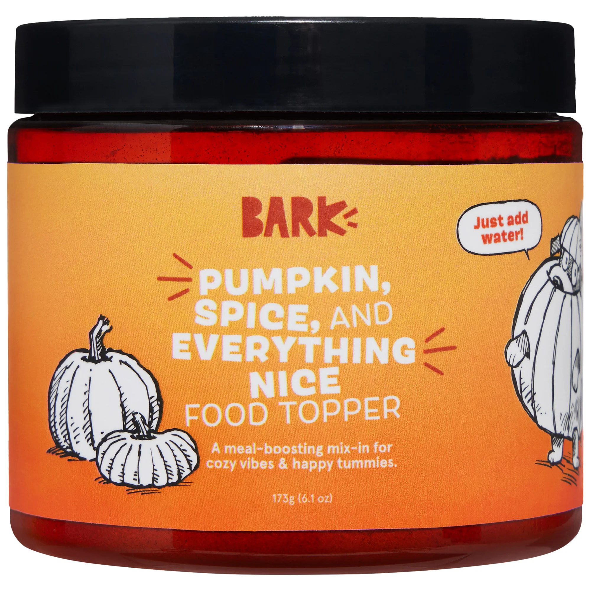 Pumpkin Spice, And Everything Nice Vegetarian Dog Food Meal Topper, 6.1 oz - Image 9
