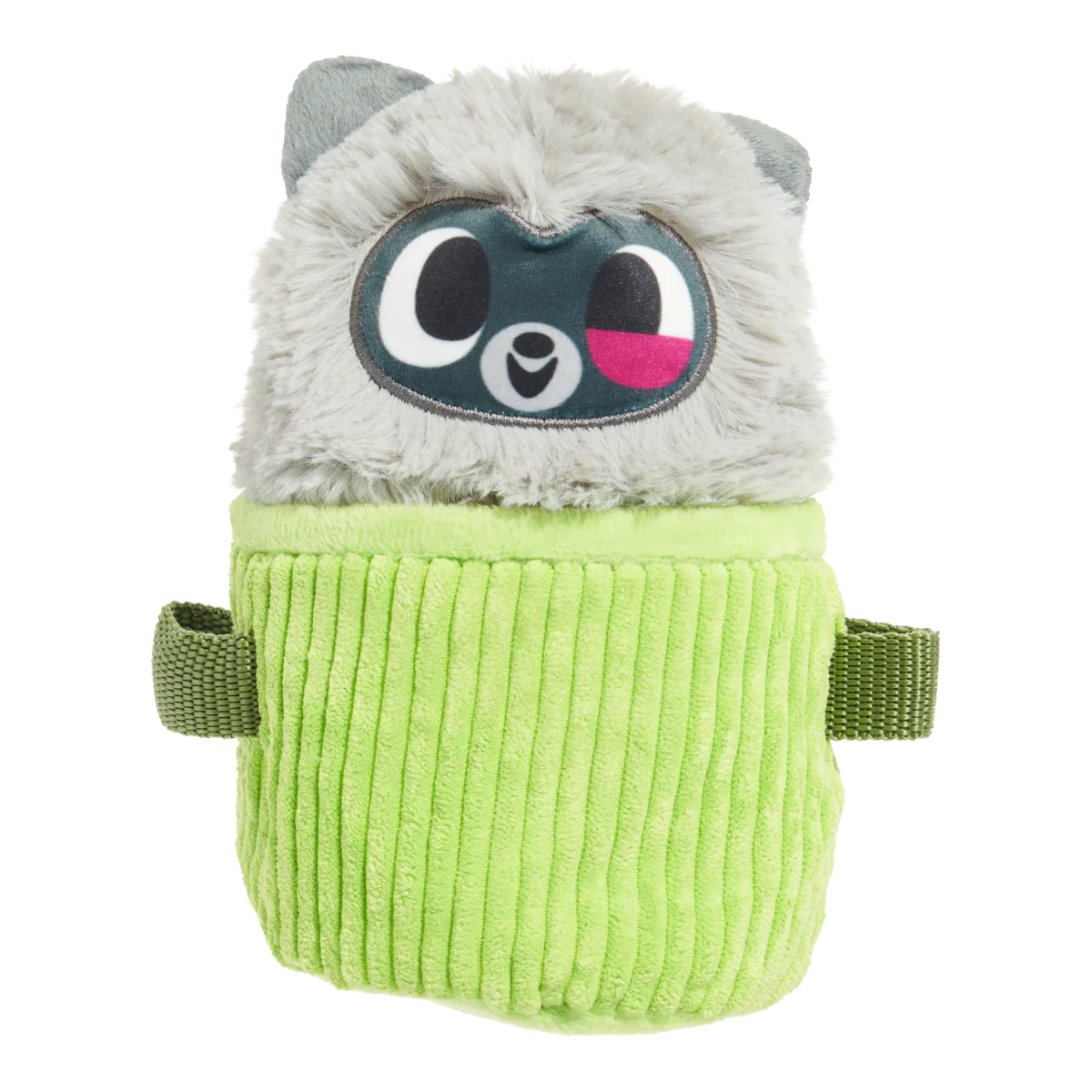 Rickie Racoon the Trash Tycoon Plush Enrichment + Multi-Part Dog Toy - Image 2